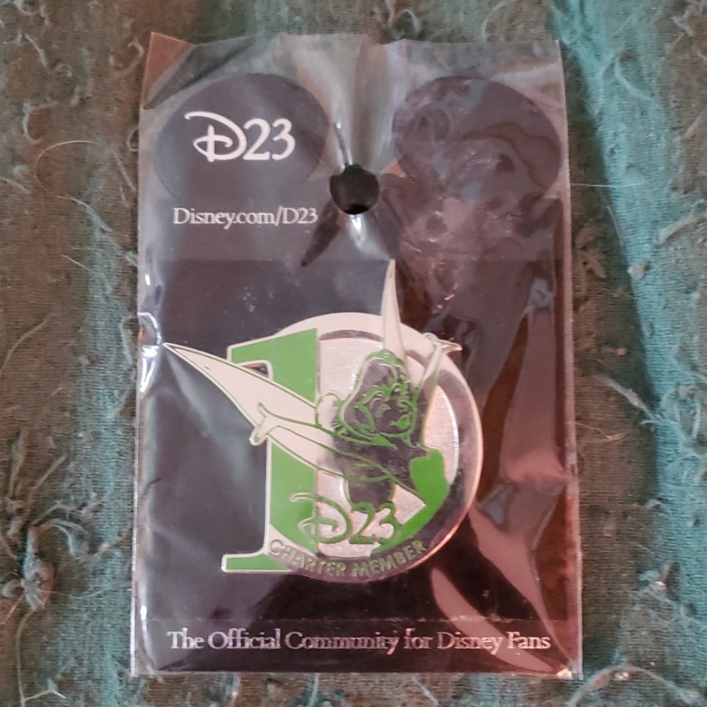 1st Anniversary D23 Charter Member Pin